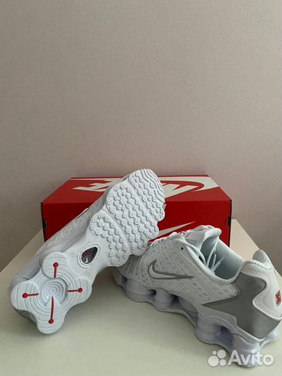 Кроссовки Nike Shox TL White (Арт.44935)