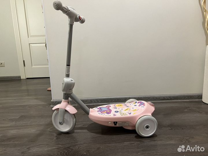 Электросамокат sonmax с мыльными пузырями