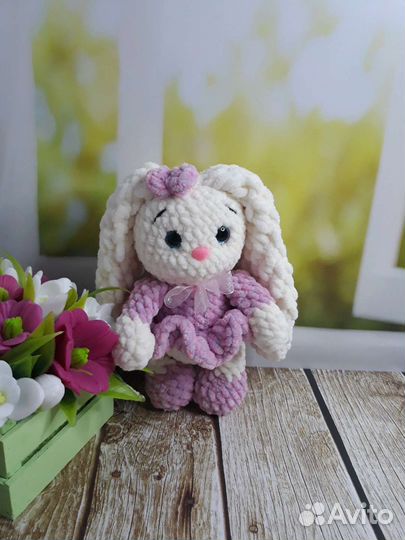 Мягкая игрушка заяц