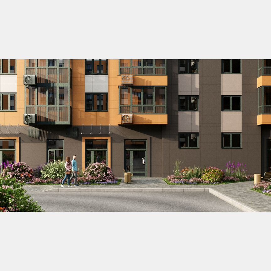 2-к. квартира, 66,9 м², 7/9 эт.