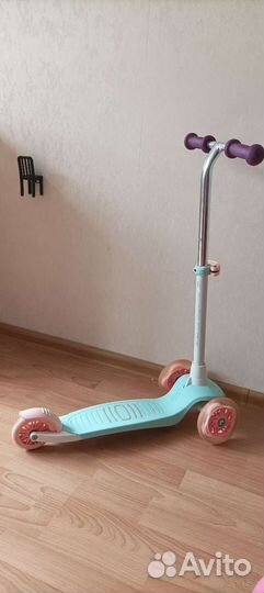 Самокат детский трехколесный бу