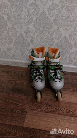 Роликовые коньки детские раздвижные