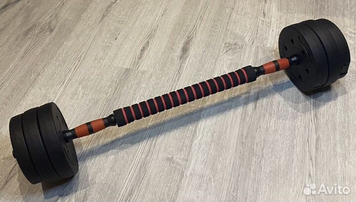 Гантели + штанга разборные 20кг, 25кг, 30кг, 39кг