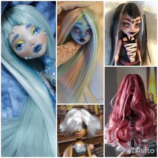 Кукольный парик