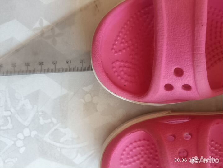 Crocs c7 для девочки 16 см