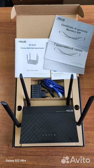 Wifi роутер asus RT-N19