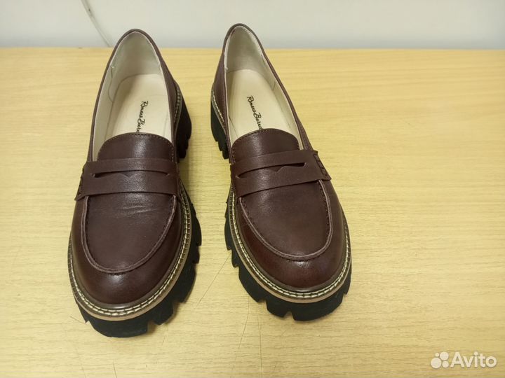 Лоферы женские 40 размер натуральная кожа