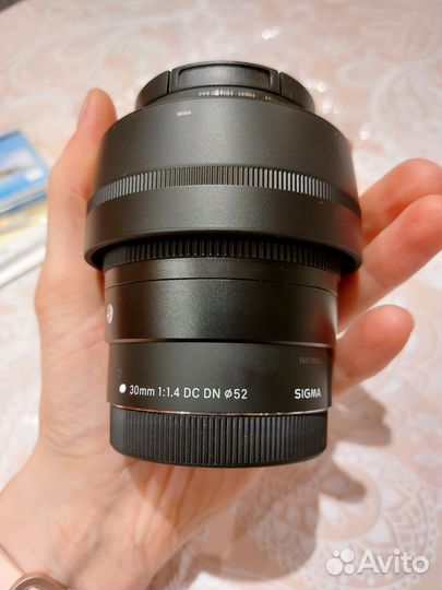 Объектив Sigma 30 mm F1.4 DC DN for Canon EF-M