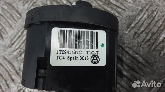 Переключатель света volkswagen touran (1T1, 1T2)