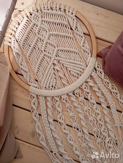 Настенное панно макраме