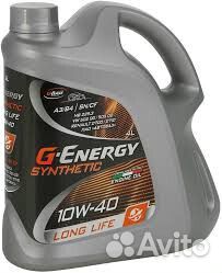 Моторное масло G-Energy Synthetic Long Life 10W-40