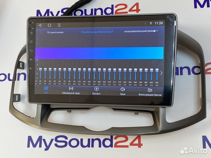 Штатная магнитола на автомобиль Chevrolet Captiva