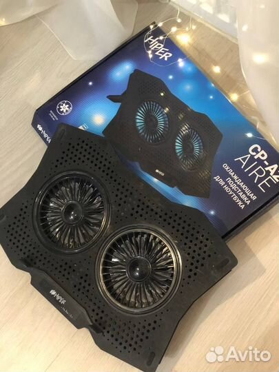 Подставка с охлаждением для ноута Hyper CP-A2 aire