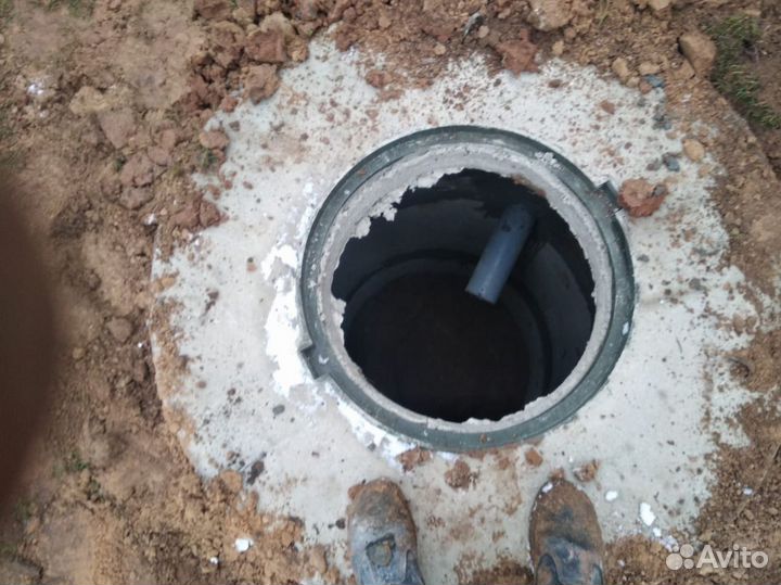 Кольца жби для бетонного септика и канализации
