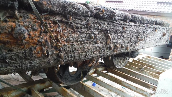 Вагонетка времен 40х годов на ходу