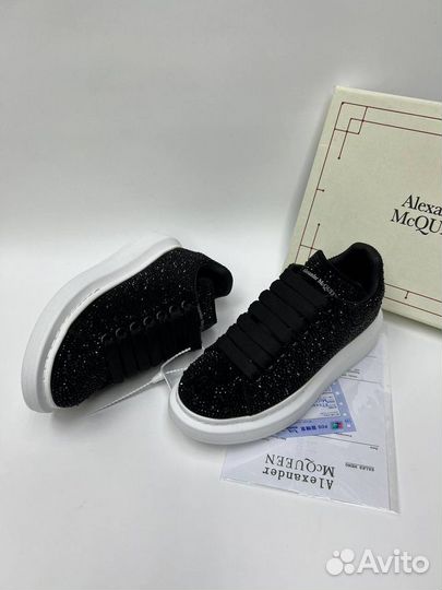 Кеды alexander mcqueen блестящие