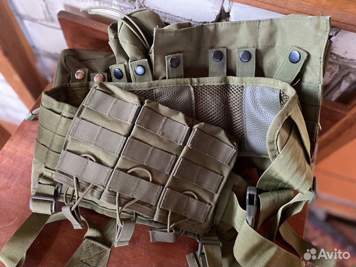 Тактический разгрузочный пояс на лямках