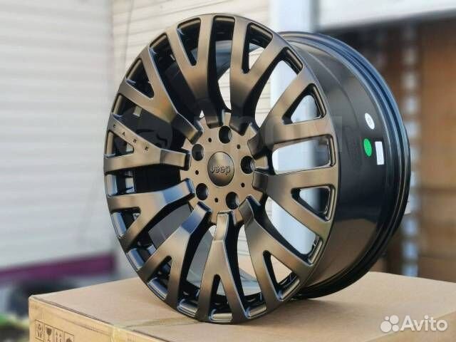 Диск литой Replica Jeep Satin Black Kahn R20 5x127