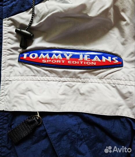 Vintage jacket Tommy Hilfiger big logo 90 y2k