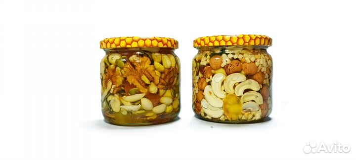 Мед с орехами/Чай/Специи