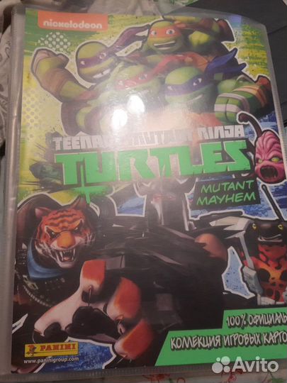 Альбом с картами Teenage Mutant Ninja Turtles