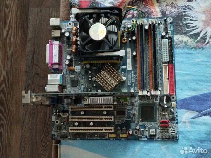 Материнская плата и видеокарта