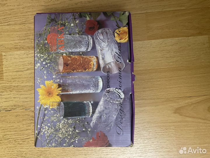 Хрустальные стаканы СССР