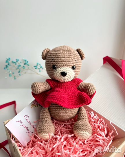 Плюшевый мишка новый