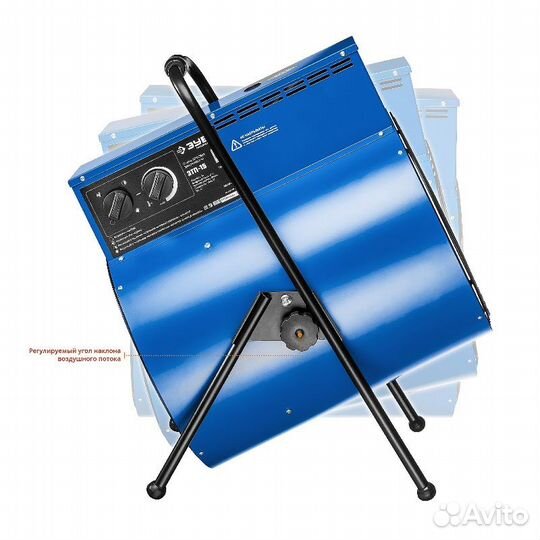 Пушка тепловая электрическая зубр «Профессионал» з