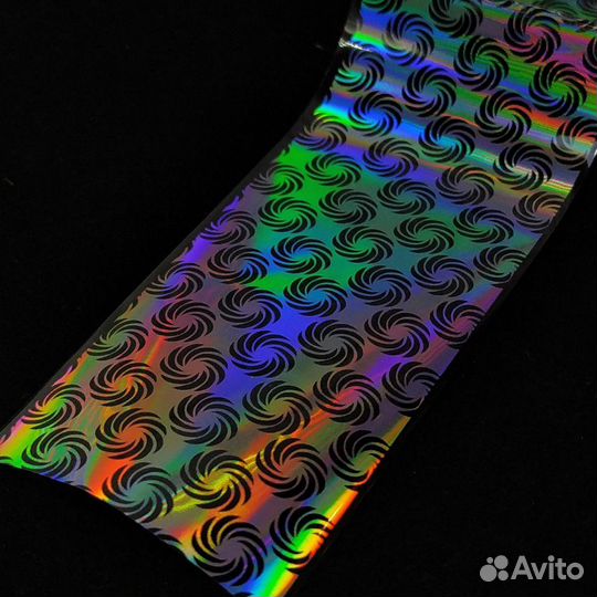 Фольга голографические узоры