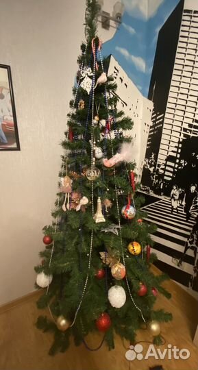 Ель искуственная 210 см