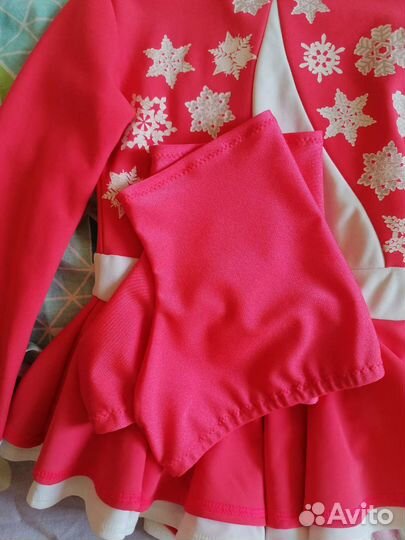 Платье костюм для фигурного катания 95-110