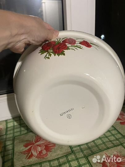 Эмалированная посуда СССР новая