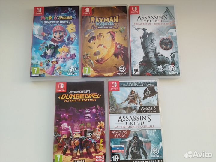 Игры на nintendo switch картридж