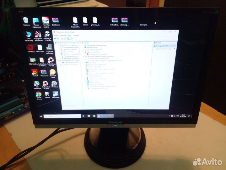 ViewSonic 48см/19 ЖК монитор 16:10 1440x900, TN