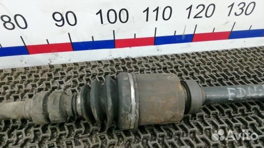 Привод передний правый nissan qashqai J10 (EDN25N1