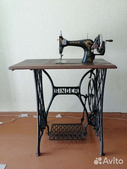 Швейная машинка зингер антикварная