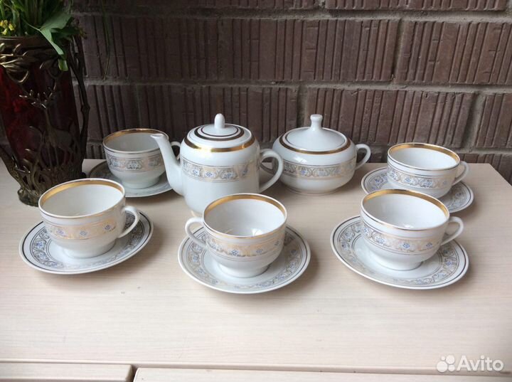 Сервиз чайный Довбышевский фарфор