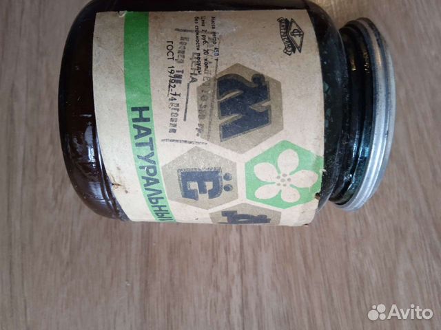 Банка меда 1991 г невскрытая