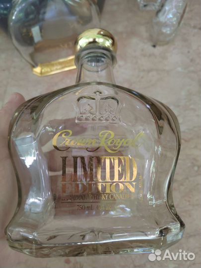 Бутылки из под элитного алкоголя