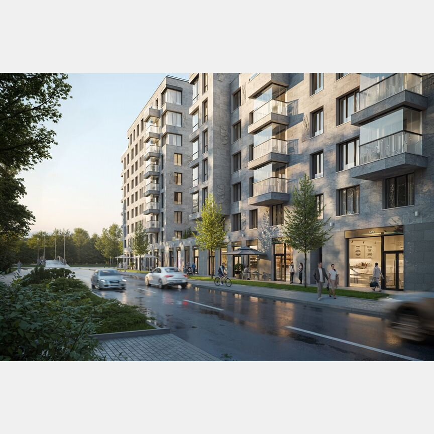 1-к. квартира, 51,1 м², 7/9 эт.