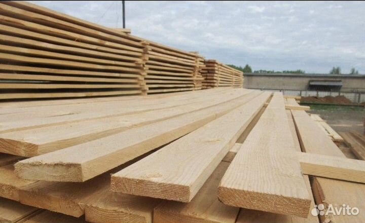 Пиломатериалы доска естесвенной влажности