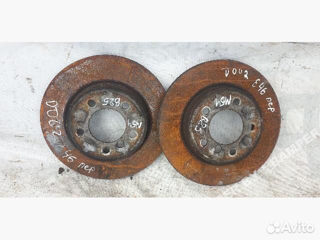 Диск тормозной передний BMW 3 E46 2.5 Бензин