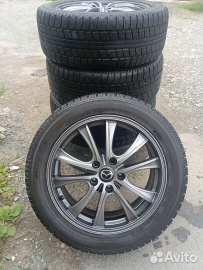 Колёса R-17 Mazda,Зима липа шины Nitto