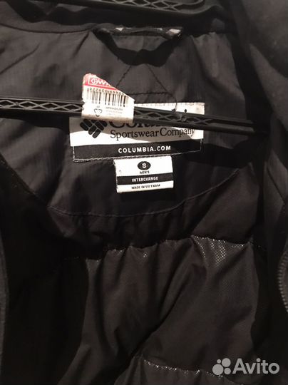 Мужской пуховик columbia omni-heat