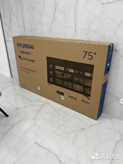 Телевизор Hyundai H-LED75BU7006, 75