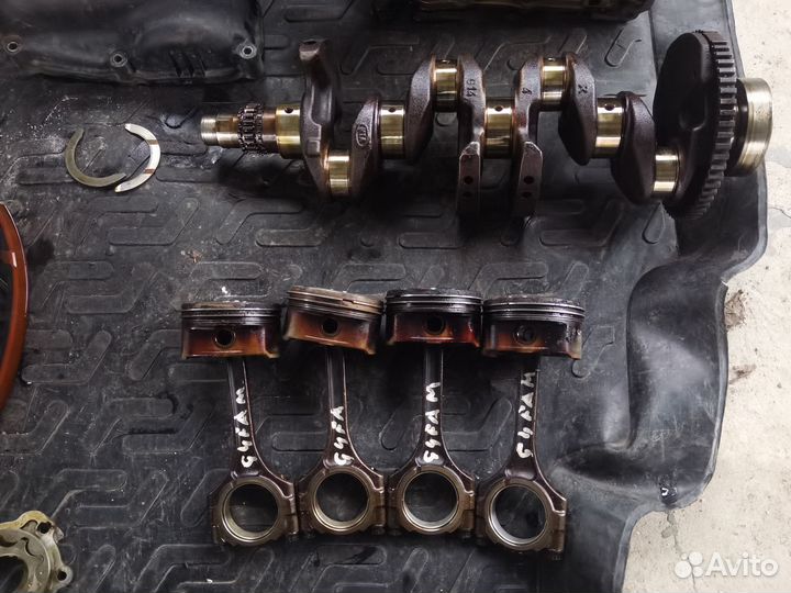 Поршневая коленвал шатуны G4FA 1.4 Hyundai Kia