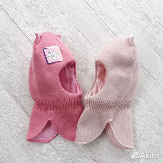 Шапка шлем для девочки