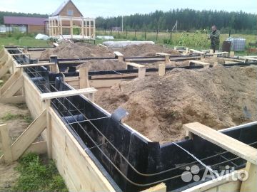 Строительство фундамента