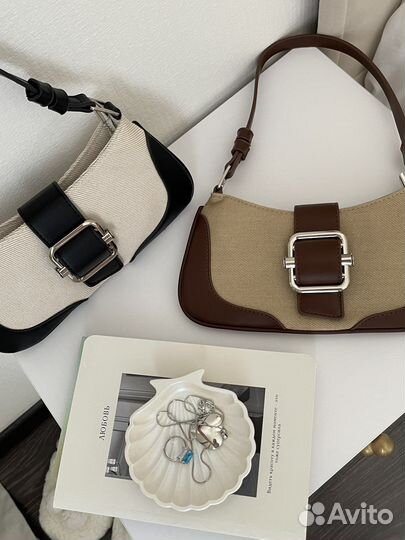 Сумка новая стиль 2000-х багет